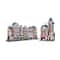 Urbania Collection - 4 3D Puzzles: Hotel, Cinema, Cafe, and Fire Station: 1165 Pcs